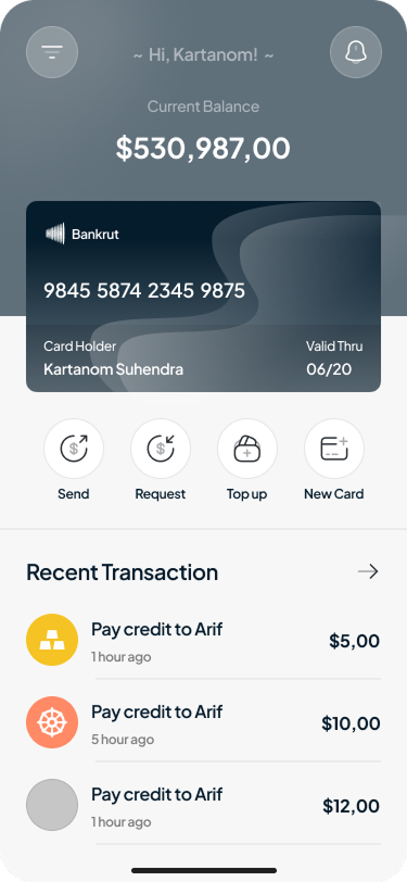 app screen